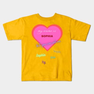 Sophia Kids T-Shirt